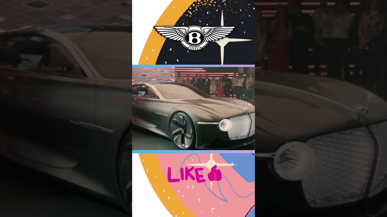 Most Beautiful Bentley EXP 100 GT | Bentley Motors |#shorts | #desirouscars