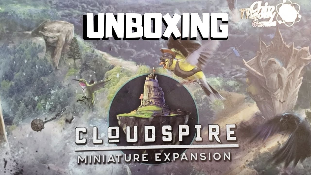Cloudspire Faction Spires Miniatures Unboxing