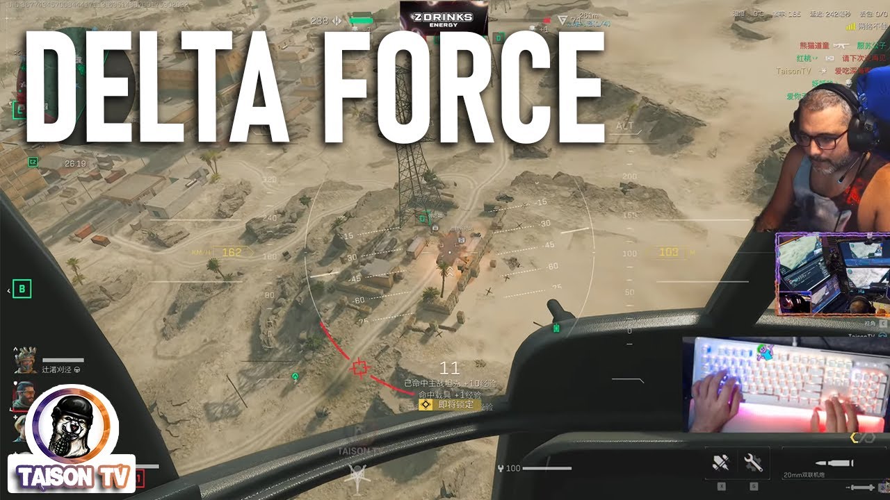 Pilotando Helicopteros en Delta Force