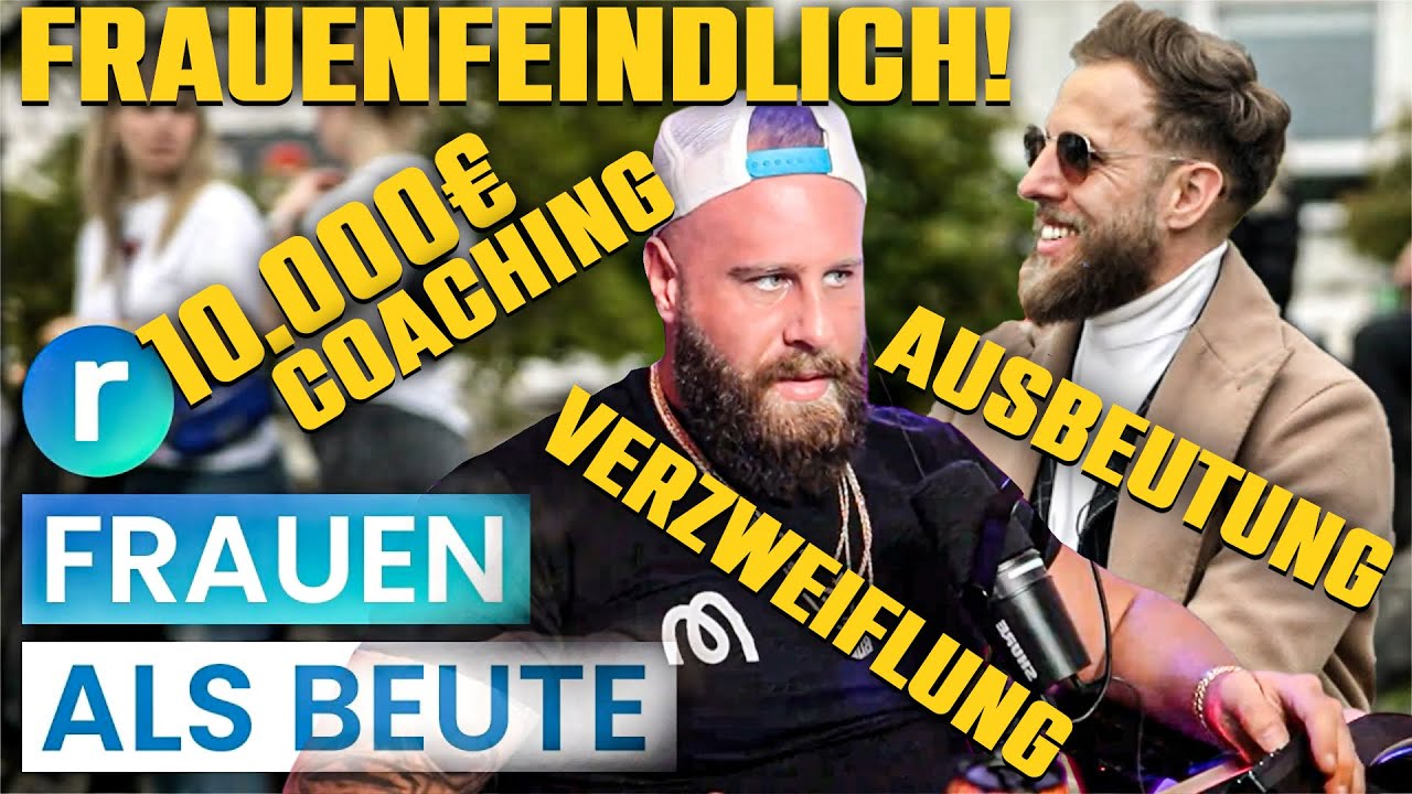 Ausbeutung von verzweifelten Männern! Frauenfeindliche Dating Coaches Exposed!