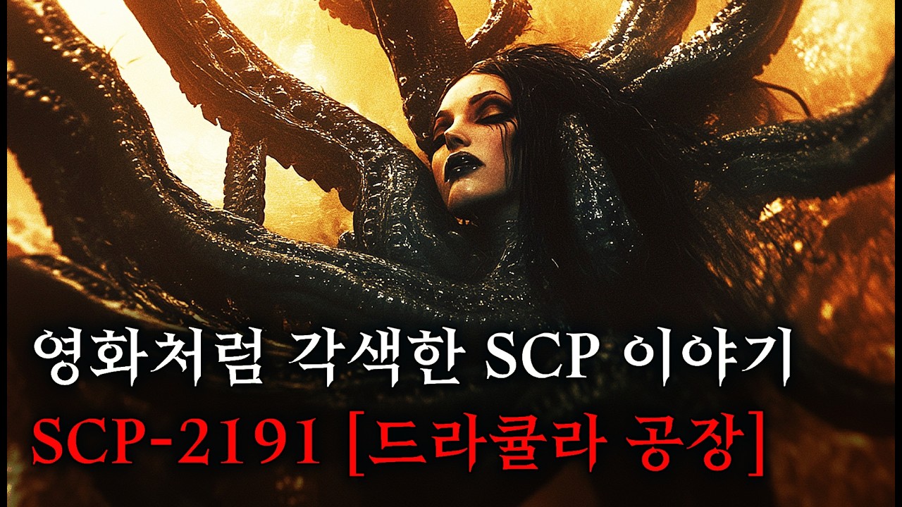 미스터리한 SCP 이야기를 영화처럼 쉽고 재밌게 [SCP-2191/드라큘라 공장]