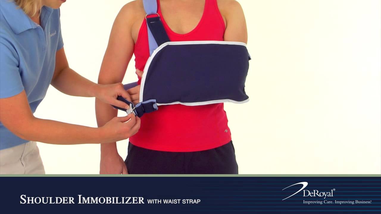 Shoulder Immobilizer with waist strap