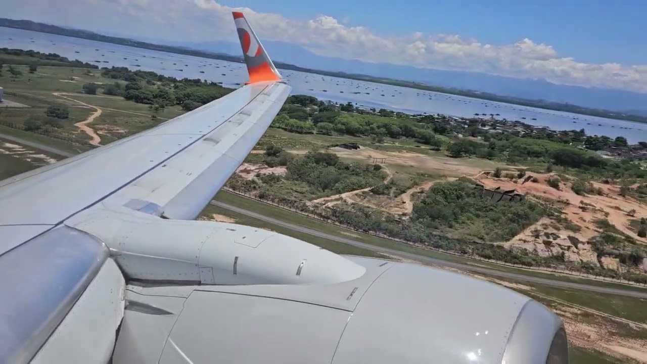 Decolagem 737-800 GOL Galeão SBGL-SBGR PR-GUR