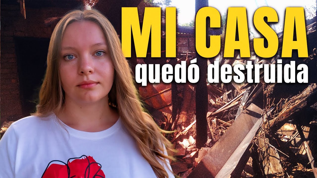 Una Bomb4 Destruyó mi Casa de la Infancia en Ucrania 😭