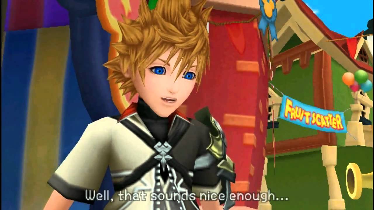 [USA] Kingdom Hearts Birth By Sleep - Walkthrough [45] Ventus ~ Disney Town [2] - CM