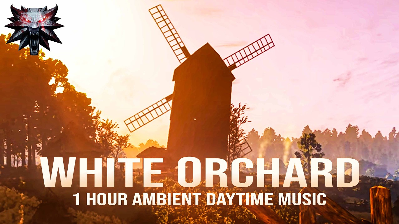 Witcher 3 Ambient Music - White Orchard at Day | Relaxing