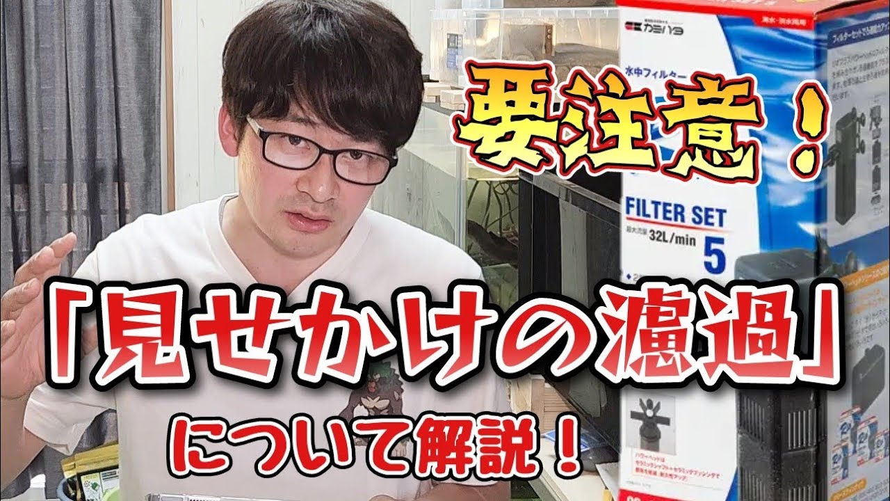 【危険】亀の水槽、水の見た目は綺麗でもアンモニアだらけ！？濾過で１番やりがちな失敗である「見せかけのろ過」について解説します。【コメ返し】