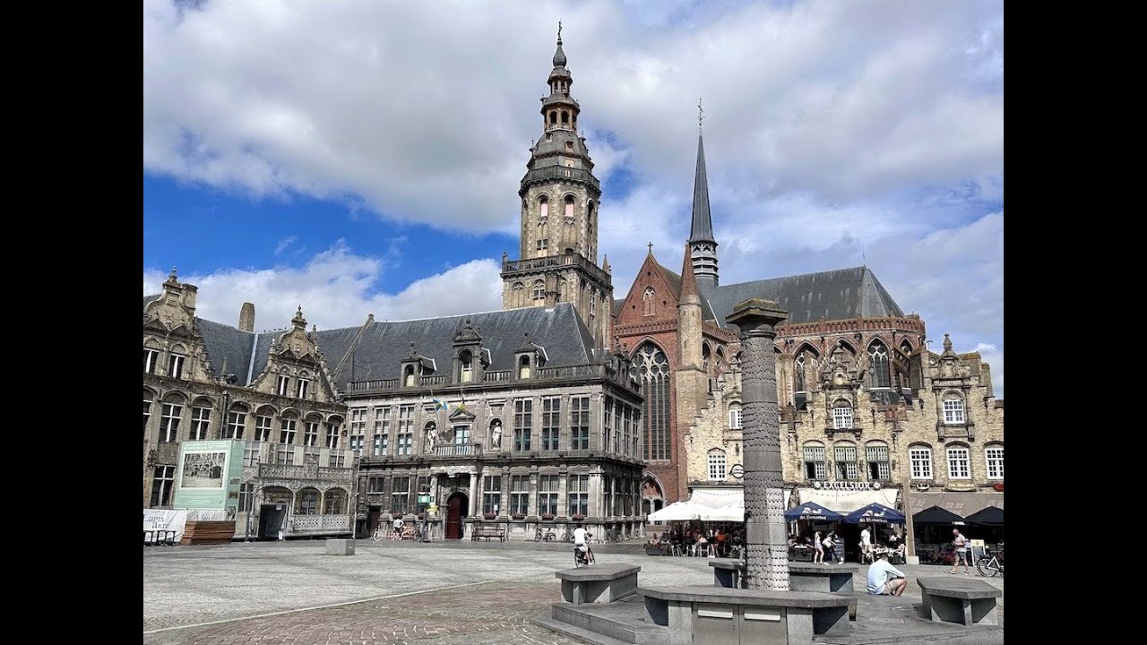 A cycling trip from Loon-Plage to and around Veurne in West Flanders