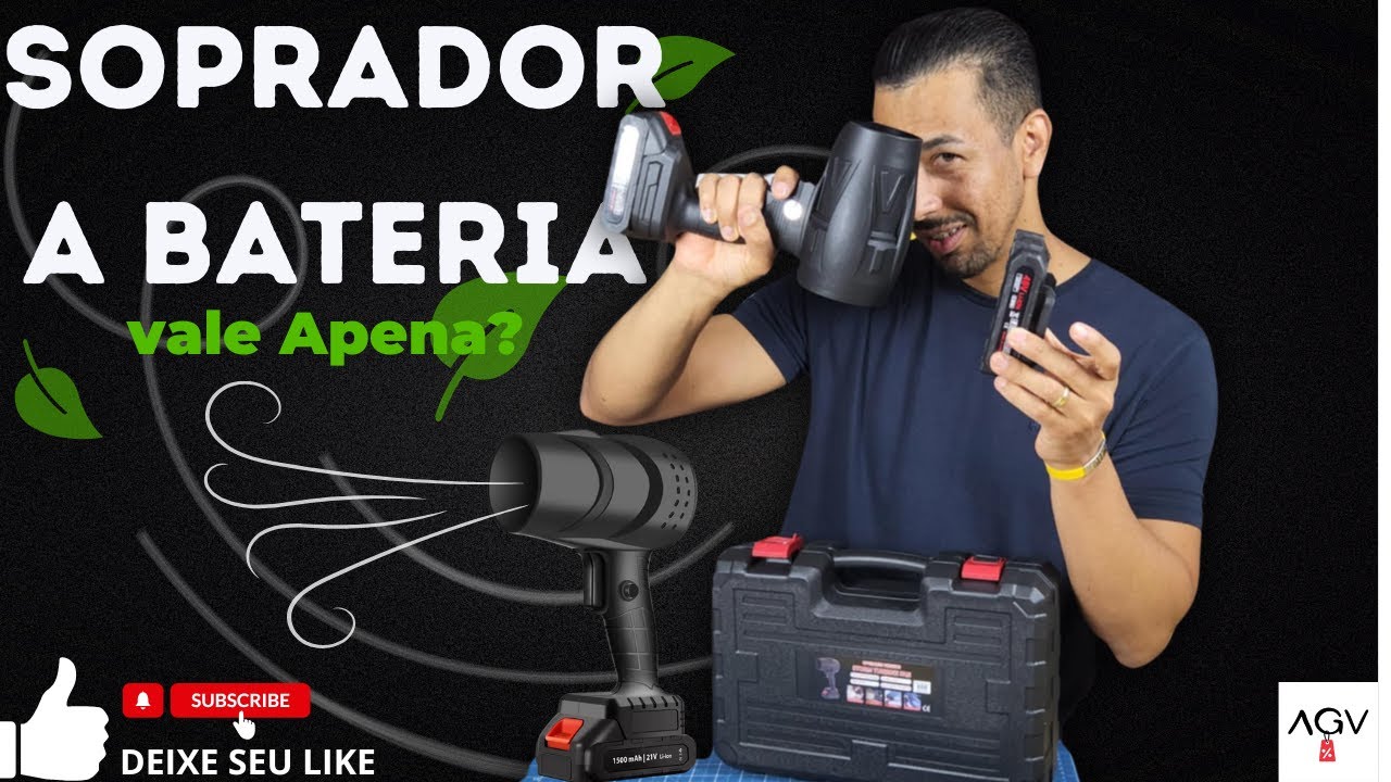 Soprador a Bateria 48V: A Grande Novidade do Mercado!