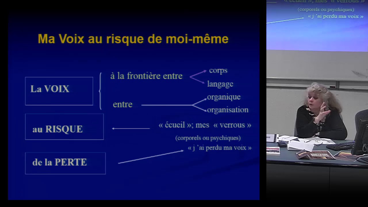 Voix et psychanalyse par Claire Gillie [ASV3.5]