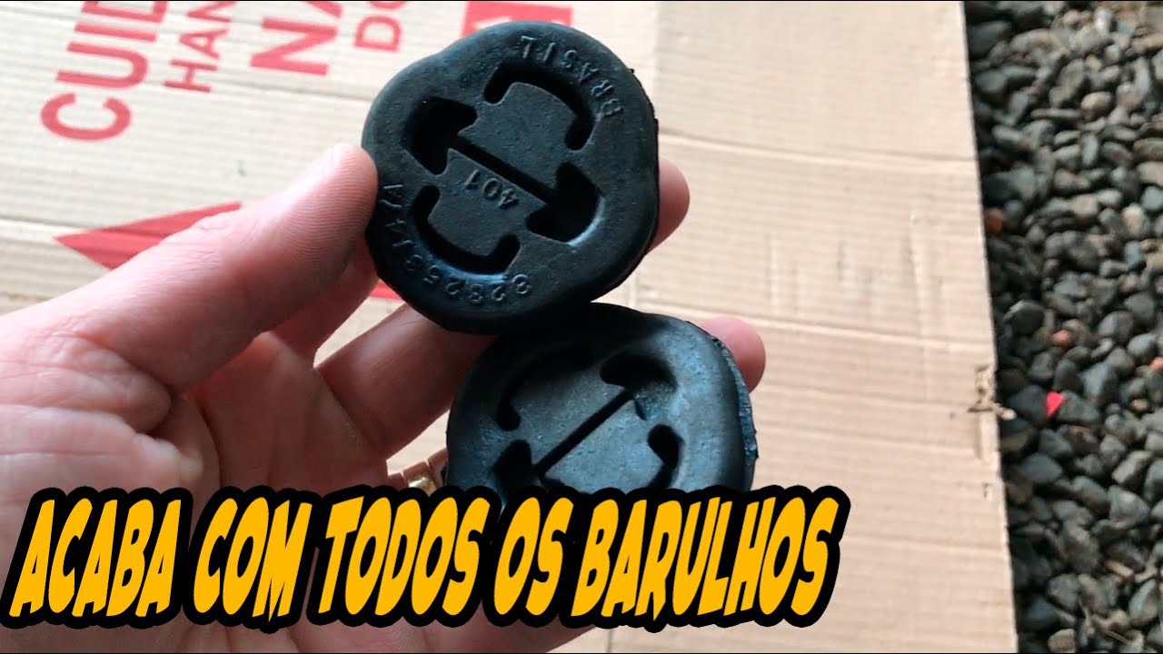 TROCA DAS BORRACHAS NO ESCAPAMENTO DO GOL G2