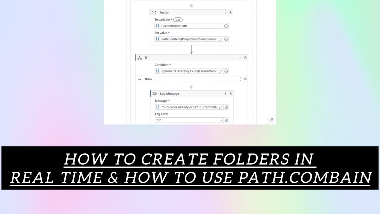 How to check folder exists and create different folders and path.combain