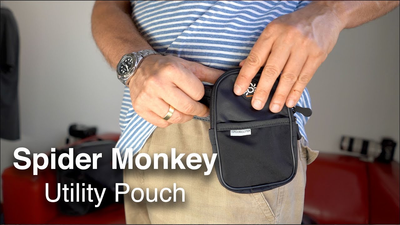 Spider Monkey Utility Pouch - Universal Zubehörtasche für Foto und Alltag! #eycspider