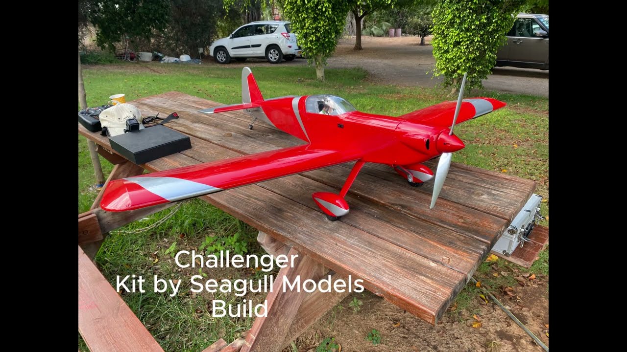 Challenger Balsa kit by Seagull Models Build and Test flight
