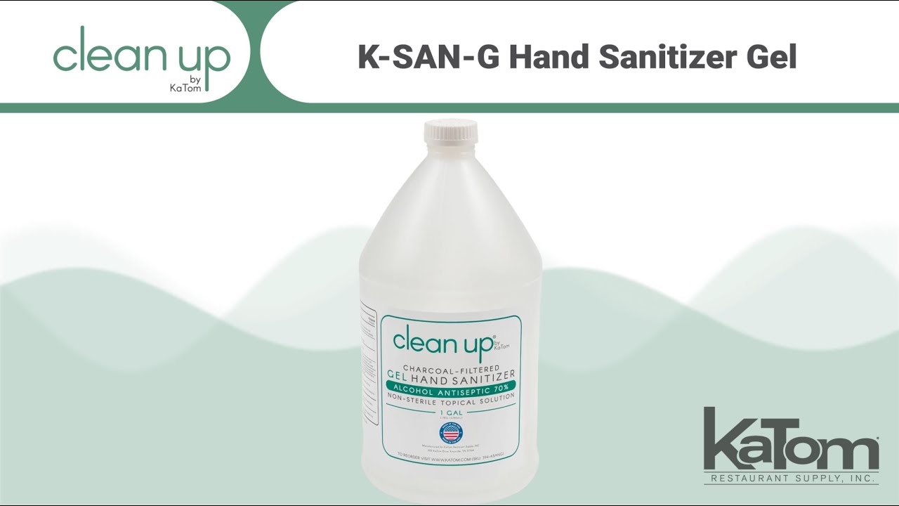 Clean Up Hand Sanitizer Gel (K-SAN-G)