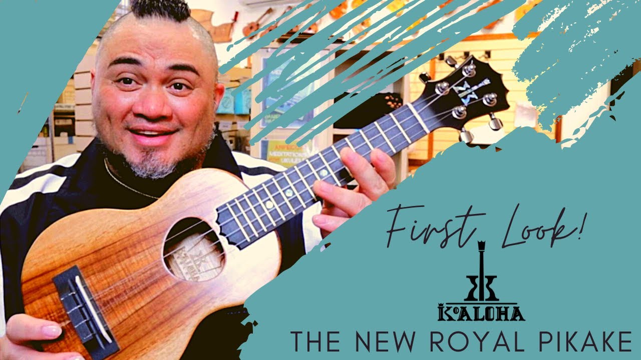 A First Hand Look At The New KoAloha Royal Pikake ʻUkulele (Ukulele Reveal)