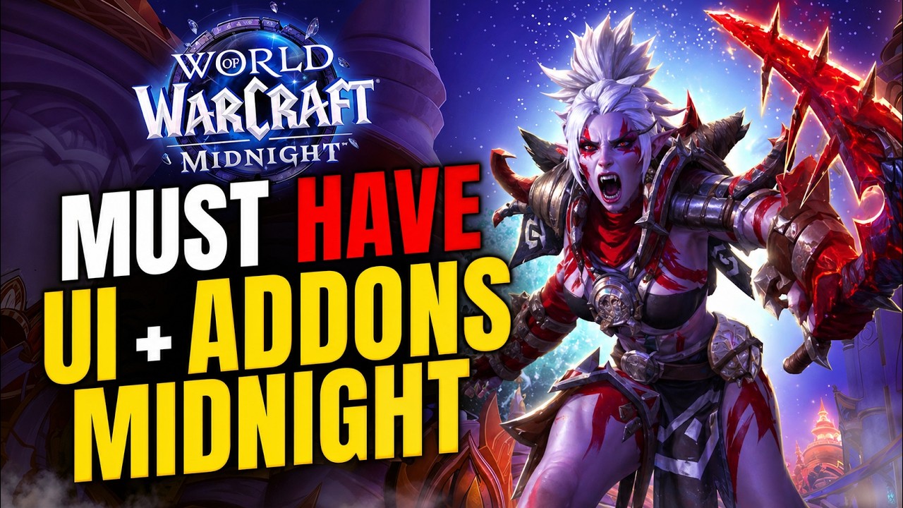 Моя полная настройка интерфейса и дополнений для World of Warcraft на 2026 год.
