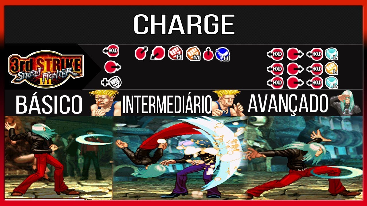 Street Fighter 3rd Strike : do básico ao avançado (Charge)