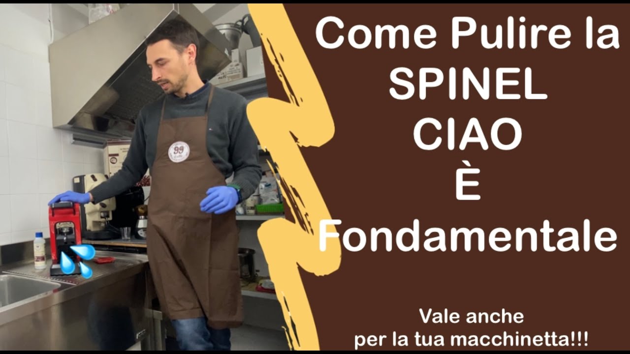 Non è brutto il caffè, ma sporca la macchina! mi ringrazierai ;) Puliamo una Spinel Ciao!