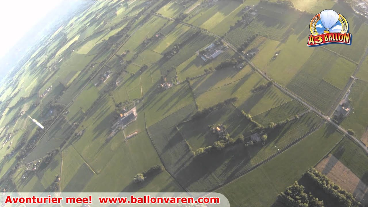Skydive boven Harfsen vanuit een luchtballon met A3 Ballon