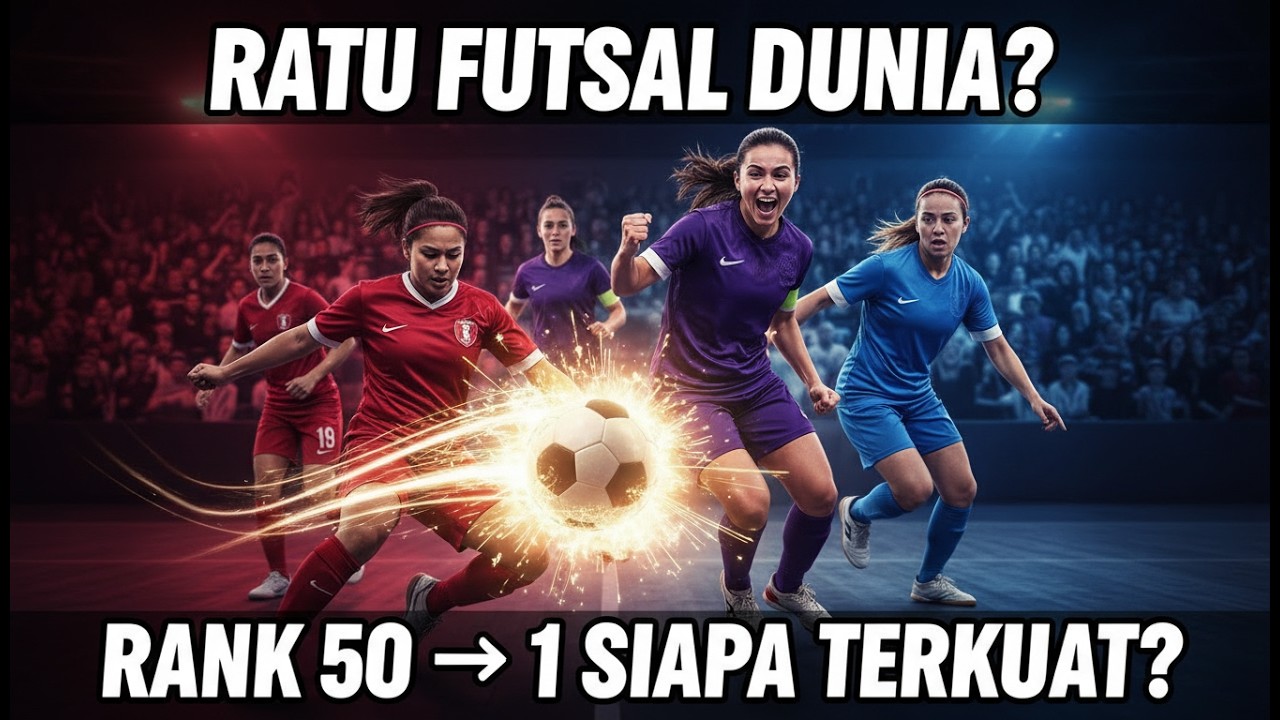 Indonesia Guncang Dunia! Peringkat Futsal Wanita Meroket!