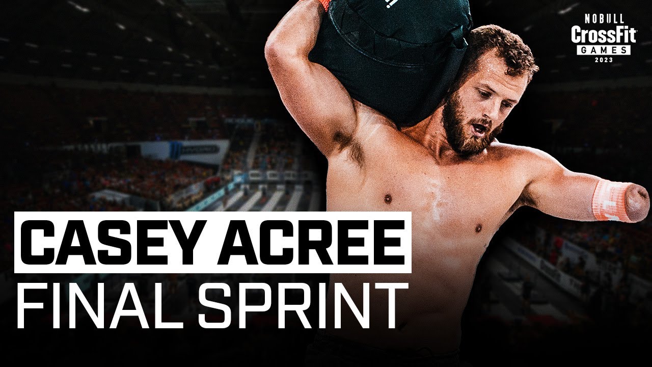Casey Acree Dominates Final Sprint &mdash; 2022 NOBULL CrossFit Games
