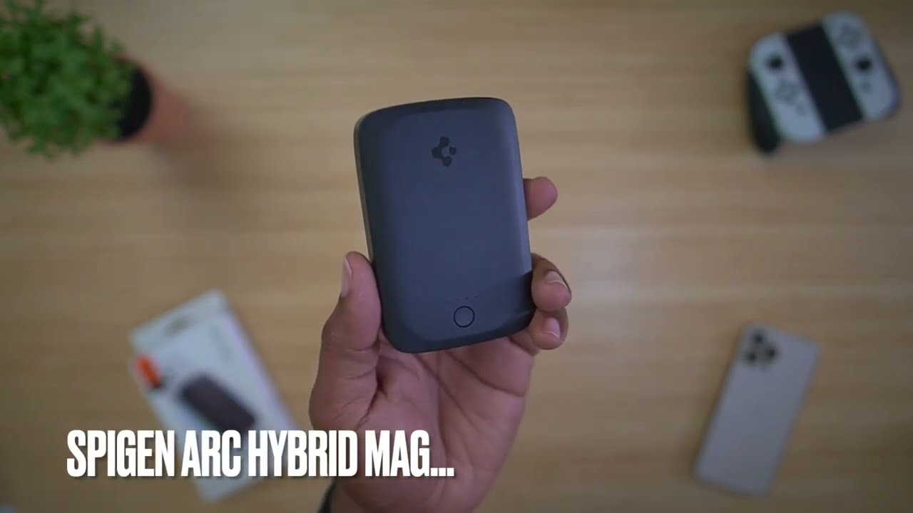 Spigen Hybrid Arc Magnetic Charger for iPhone 13...