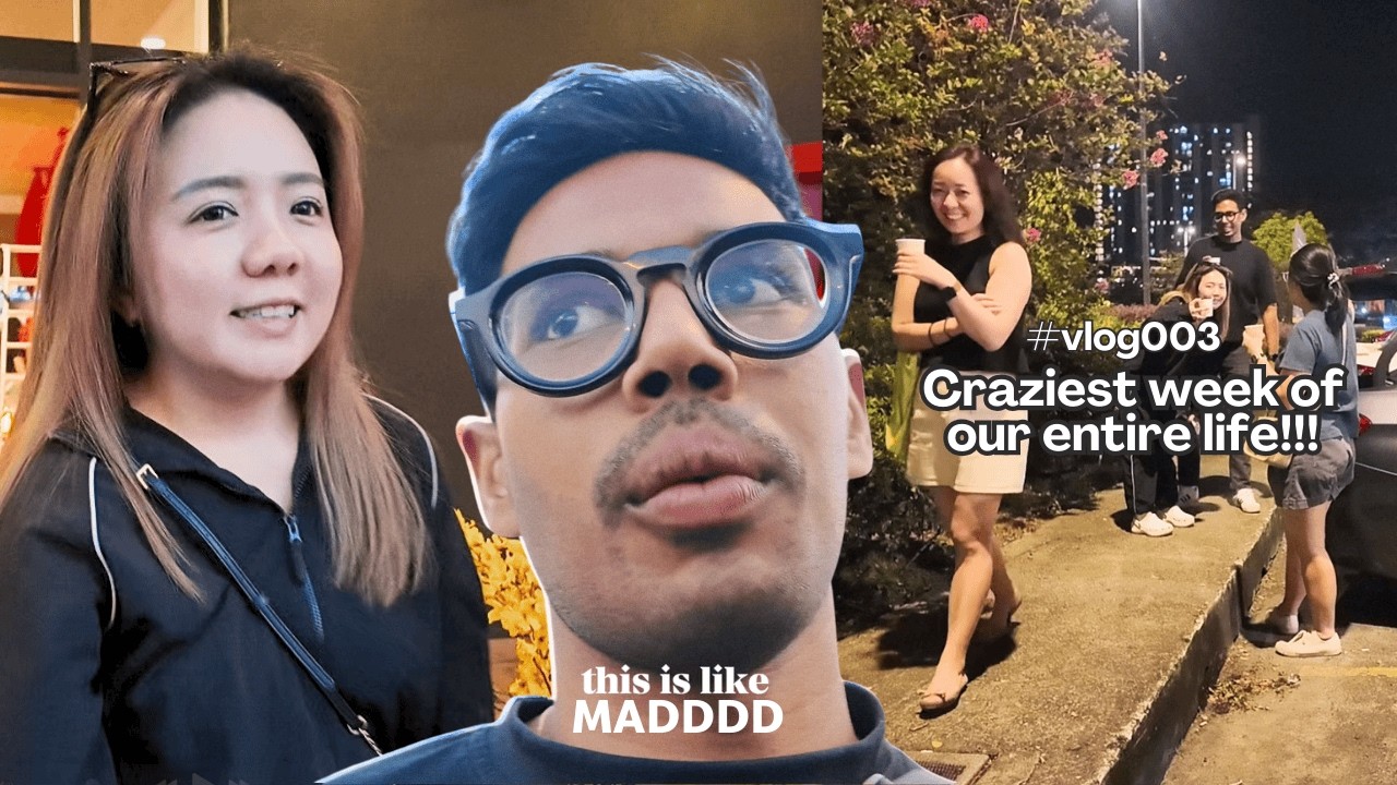 #vlog003 | The start of the craziest week of our lives!