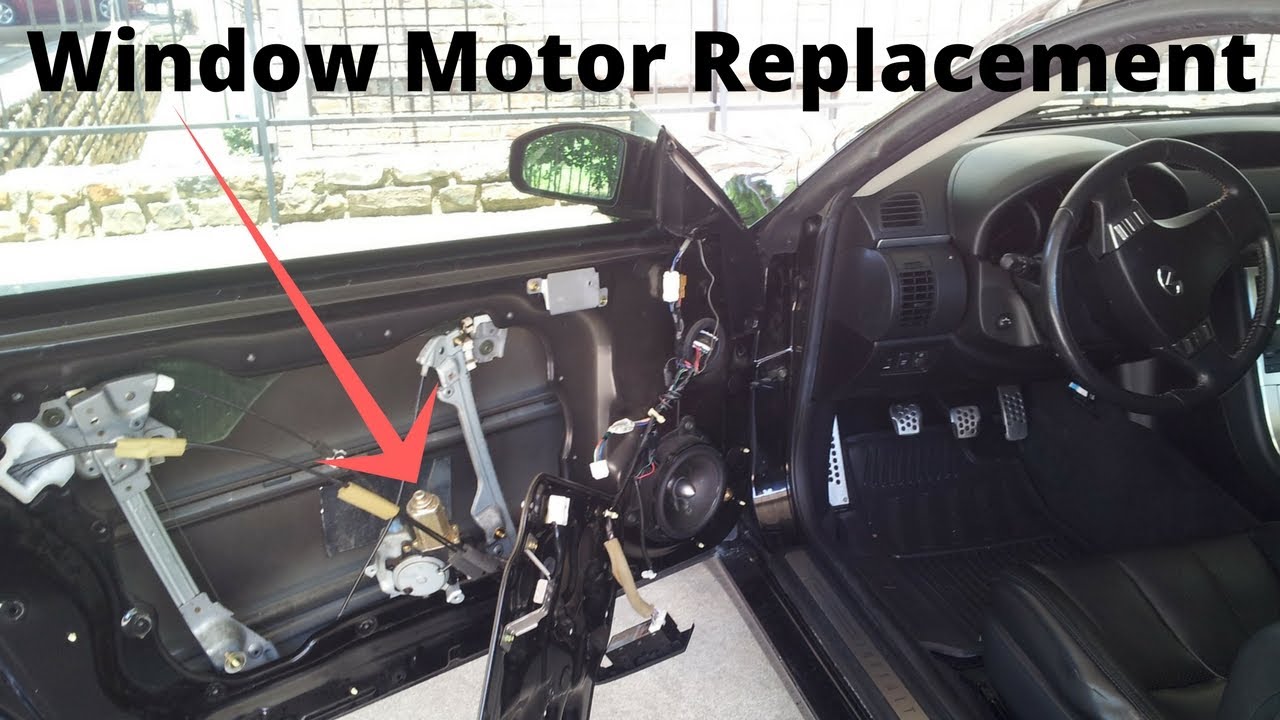 Infiniti G35 - Window Motor Replacement