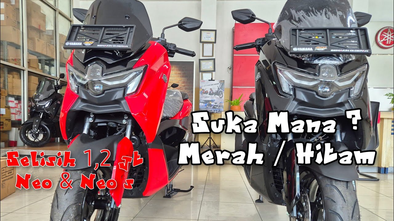 'selisih 1,2 juta' ‼️ NMAX NEO & NMAX NEO s / HITAM & MERAH