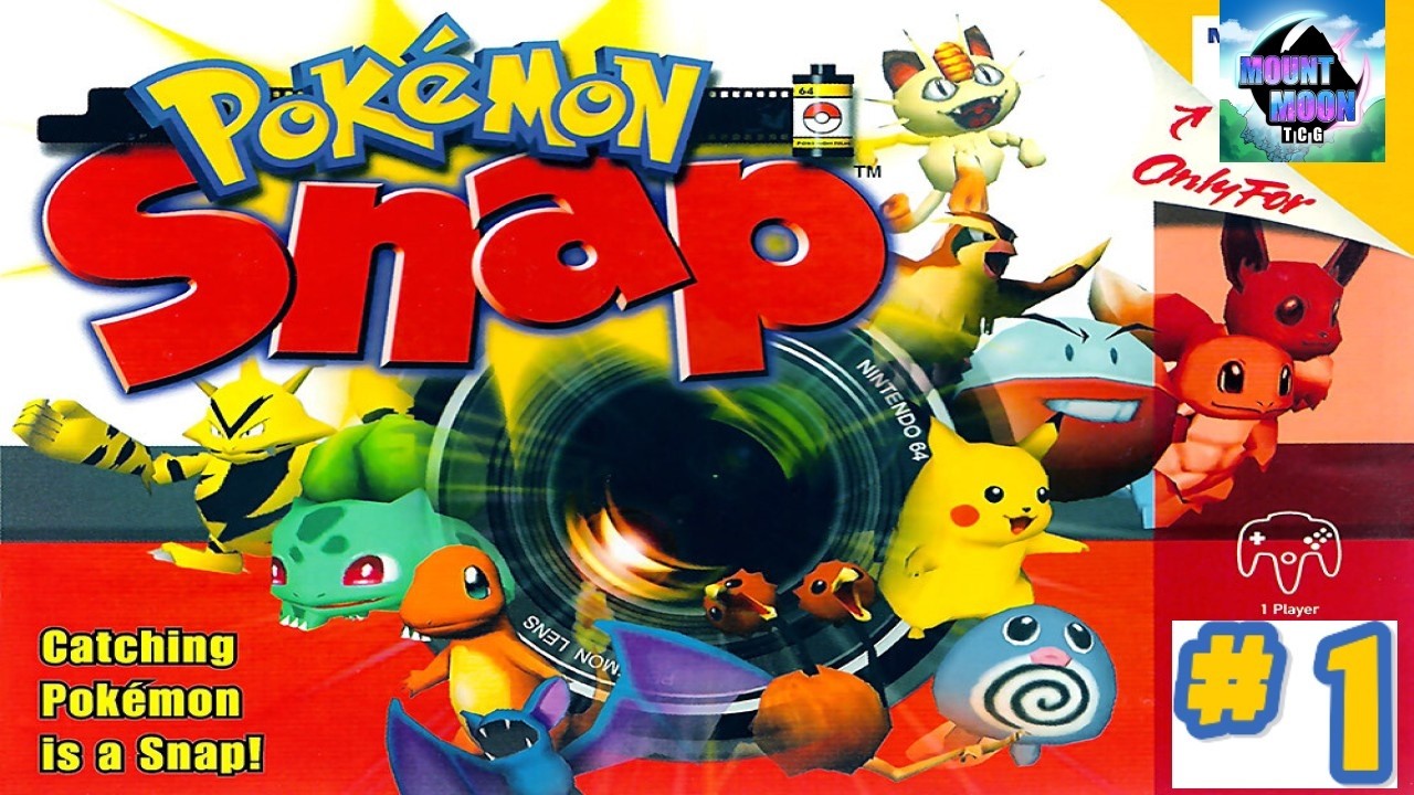 Ep. #1 Brand New Pokemon Game (to us)! - Pokemon Snap Let's Play!