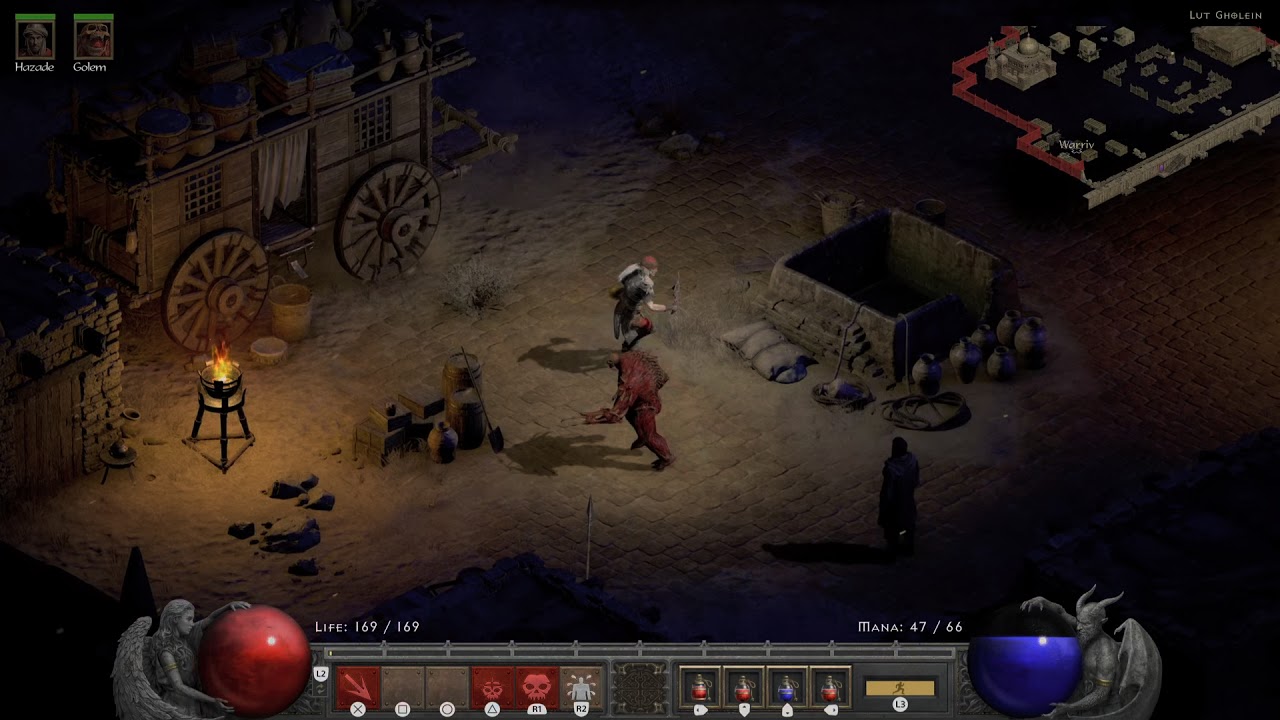 Diablo II: Resurrected - How to zoom in on PS5