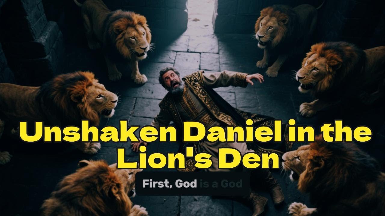 Unshaken: Daniel in the Lion’s Den....