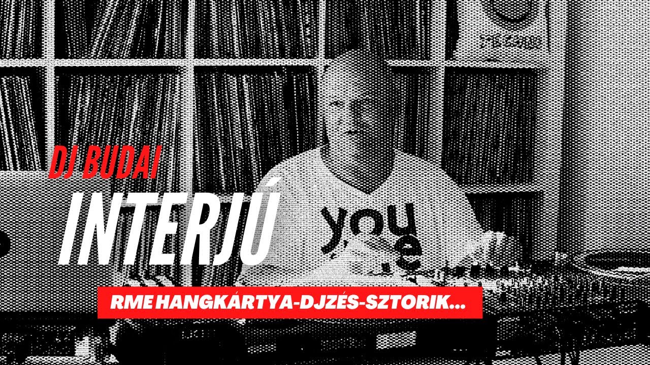 DJ Budai - RME hangkártya-Djzés-Sztorik-Lemezek-Ableton. Miért is álltam át bakelitről wavra?