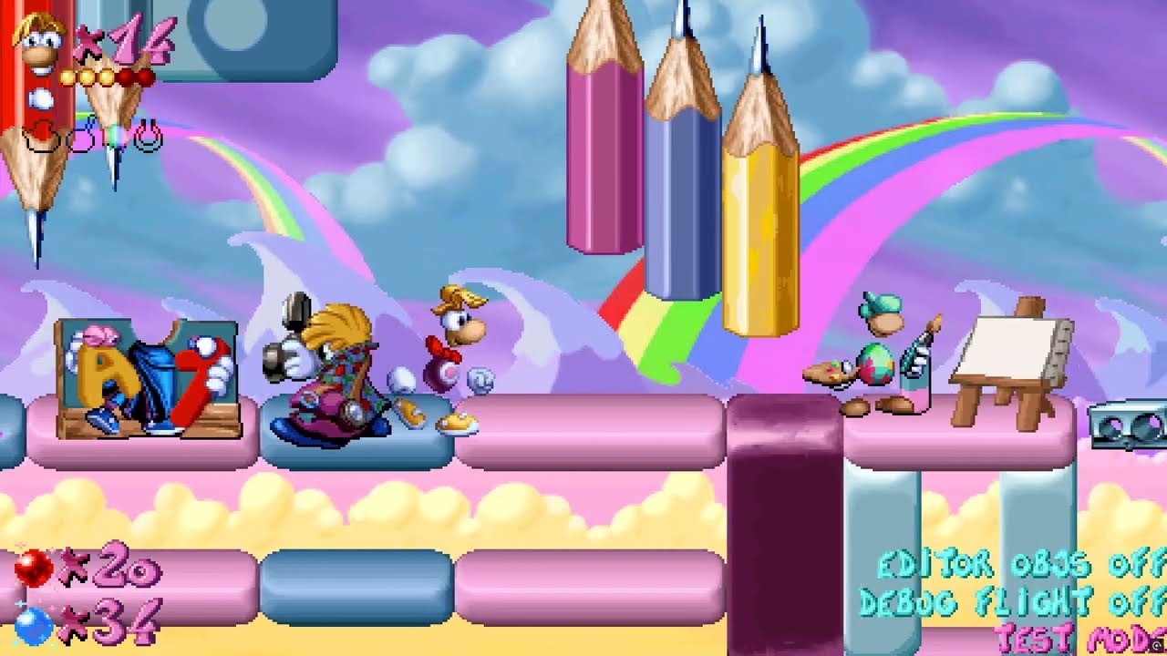 Rayman Redesigner - Rayman 4 Level with 30th Anniversary OST