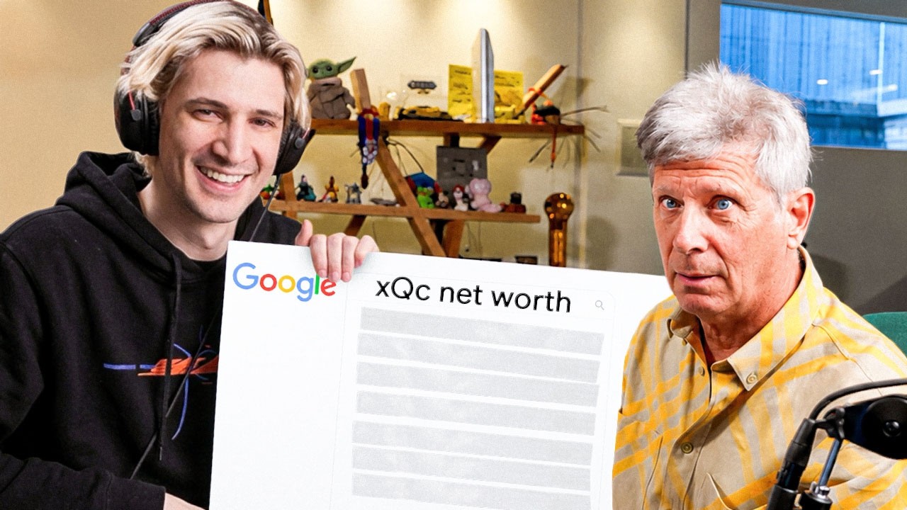 xQc Answers the Web's Most Searched Questions with his Dad