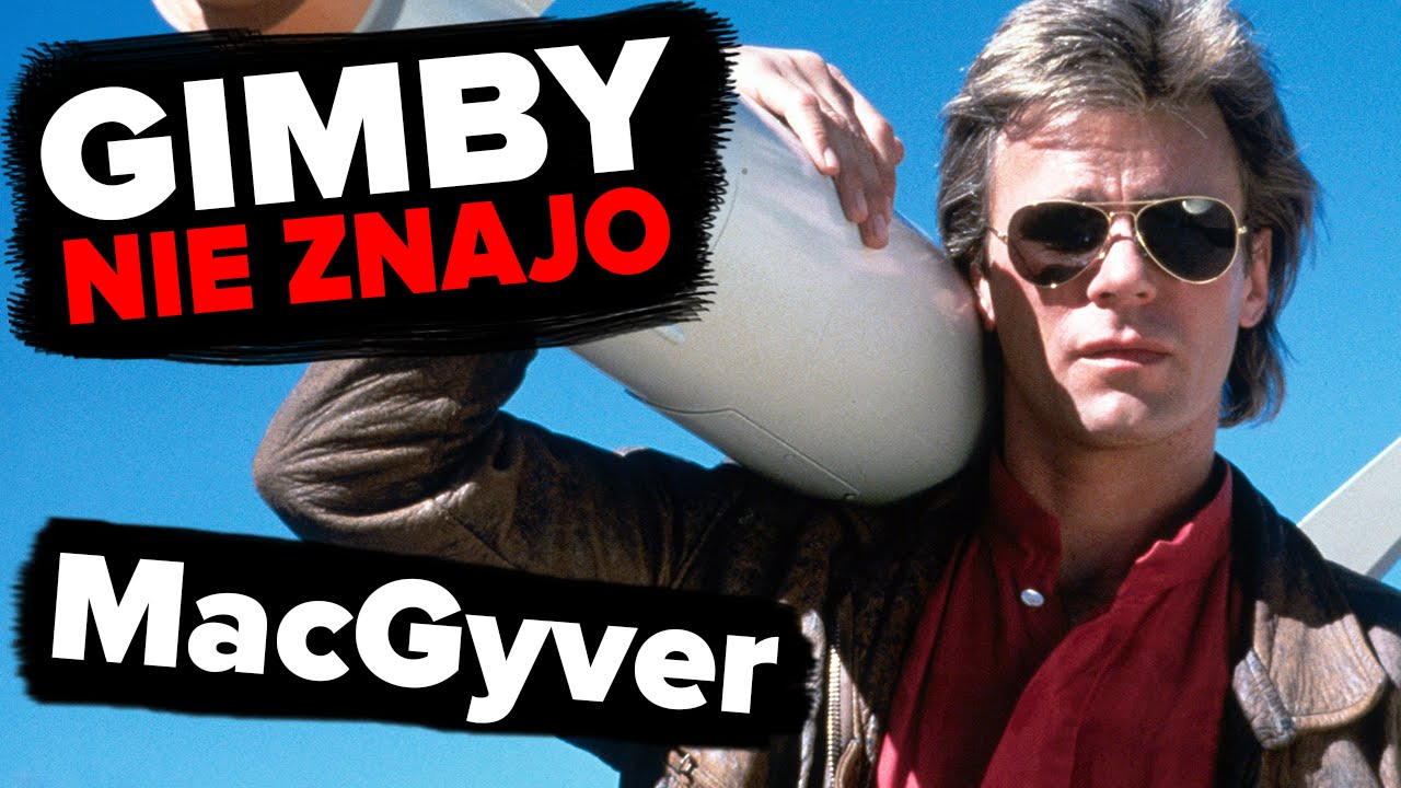 MacGyver - jak z zapałek zrobił helikopter! Historia SERIALU 🔥