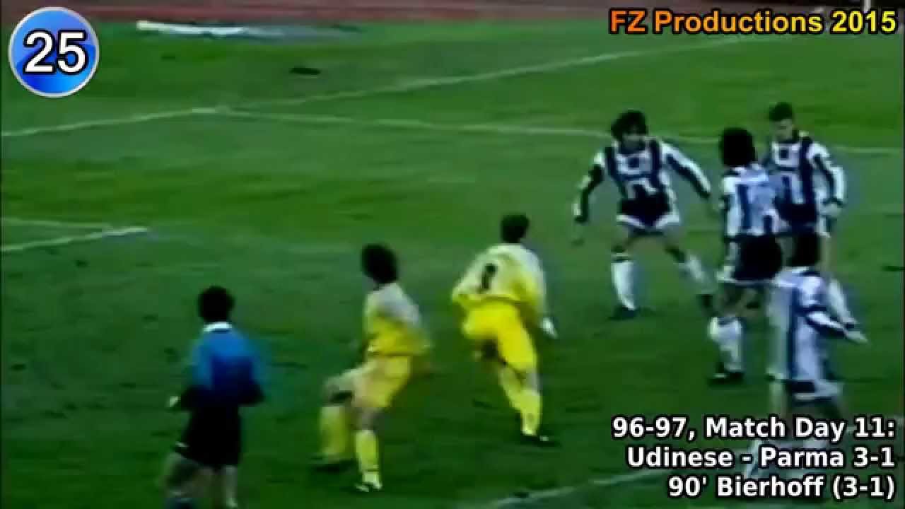 Oliver Bierhoff - 102 goals in Serie A (part 1/3): 1-32 (Ascoli, Udinese 1991-1997)