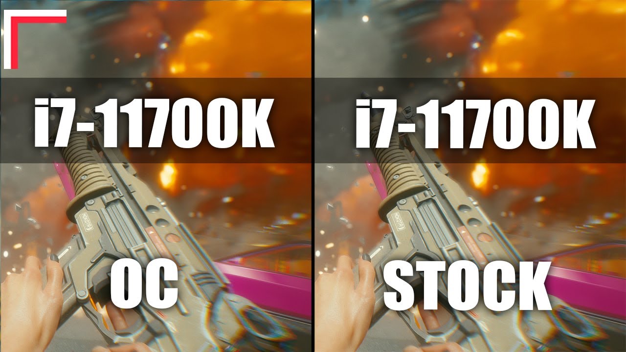 Intel Core i7-11700K OC vs i7-11700K Stock — Тест в 8 играх! [1080p, 1440p]