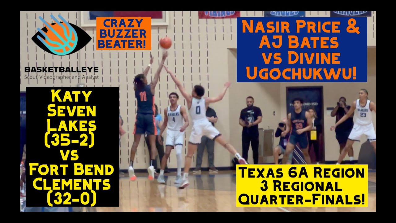 ALL TIME TEXAS HIGH SCHOOL PLAYOFF GAME! Katy Seven Lakes vs Clements 6A Reg 3 Quarter-Finals