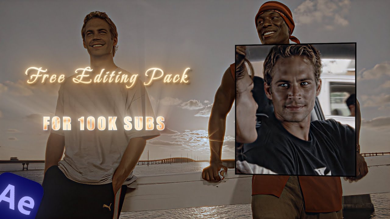 Free Editing Pack For 100K Subscribers! | After Effects