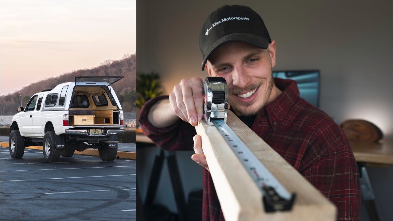 Truck Bed Camper Build Breakdown With Measurements | This Will Show You How To Build Your Own!