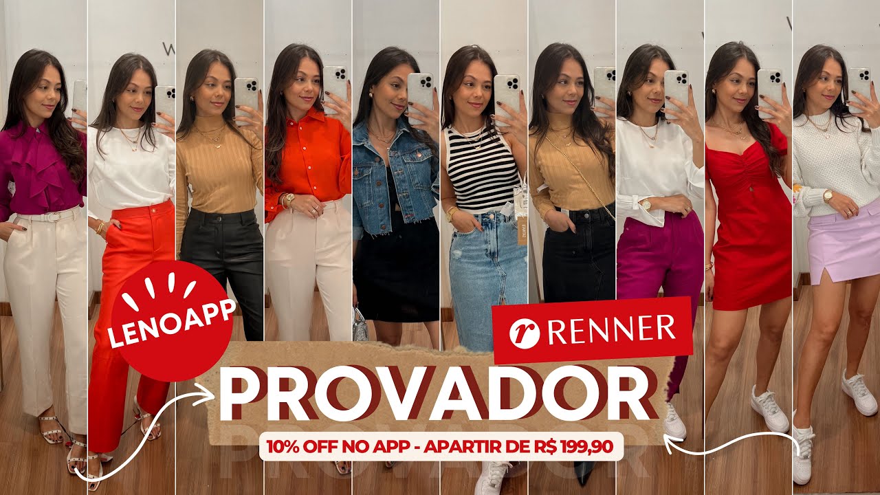 PROVADOR RENNER | 12 % OFF no aplicativo LENOAPP
