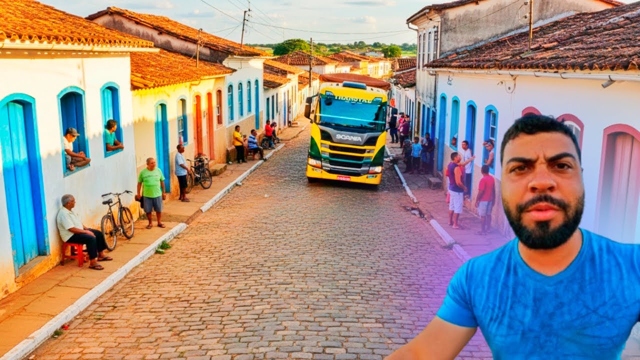 COMBOIO DE CAMINHÕES PAROU A CIDADE - MG😍