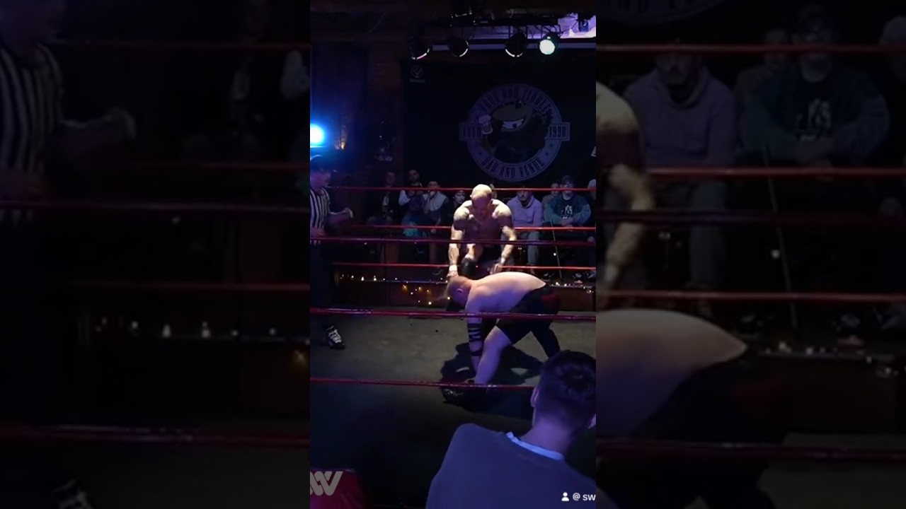 Chris Ridgeway murders Tu Byt #sww #wrestling #strikes #dead