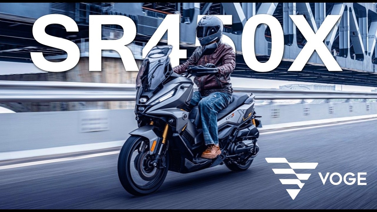 2026 Voge SR450X |New Adventure scooter |TM
