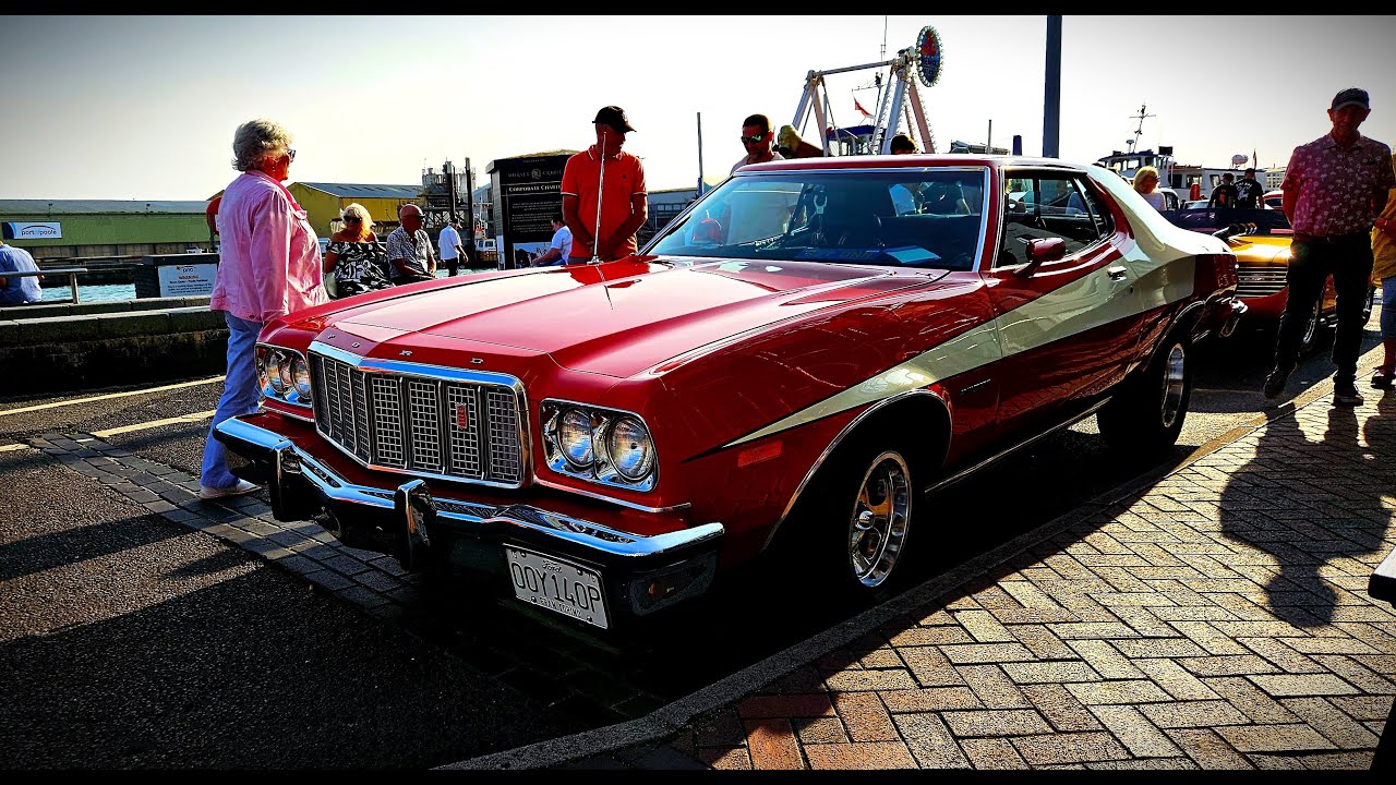 American Cars On Poole Quay   15 08 25