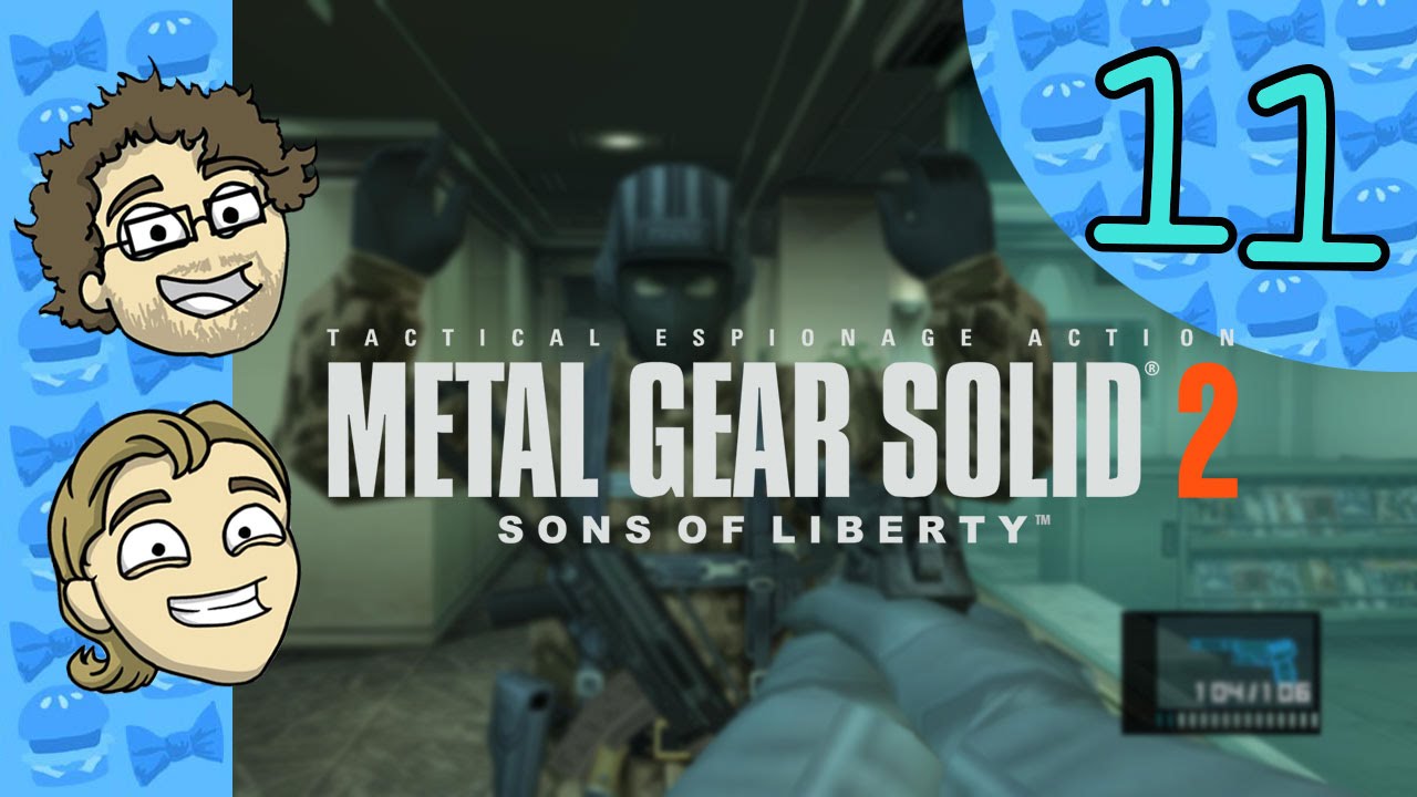 Metal Gear Solid 2: Ep 11 - Plasma Ocelot - Let's Play!