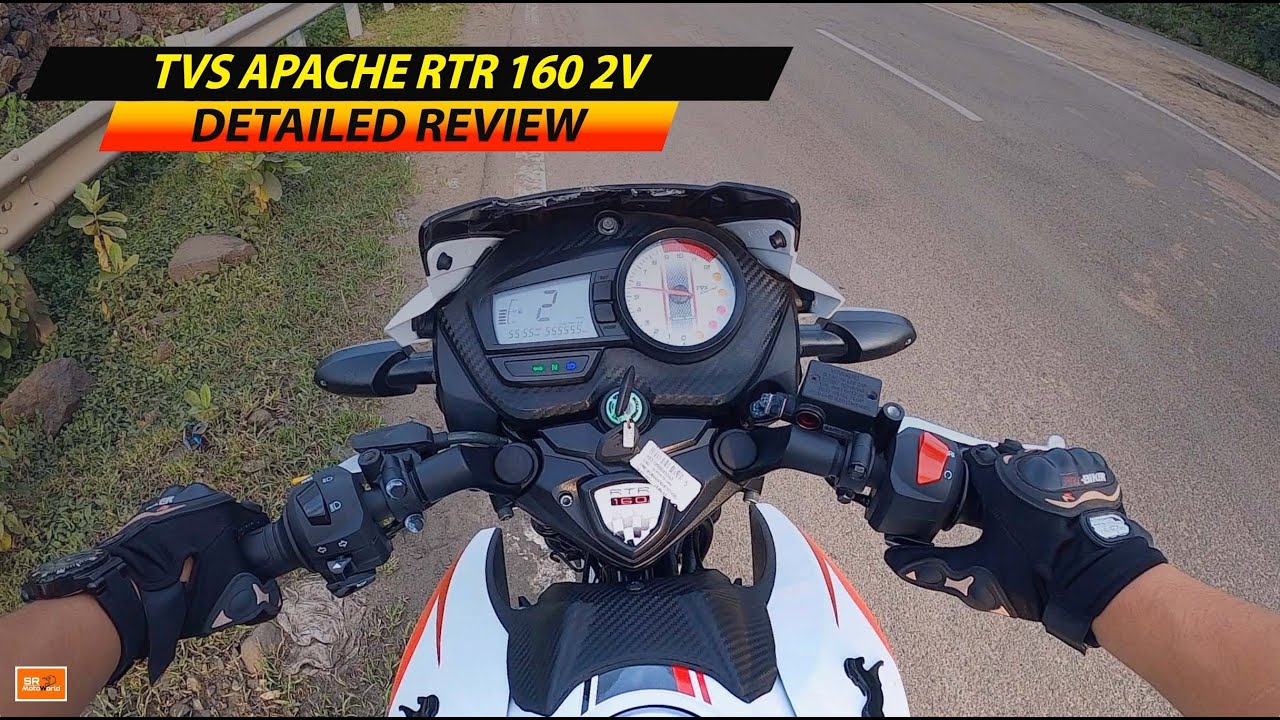 TVS Apache RTR 160 2V Detailed Review | SR Motoworld