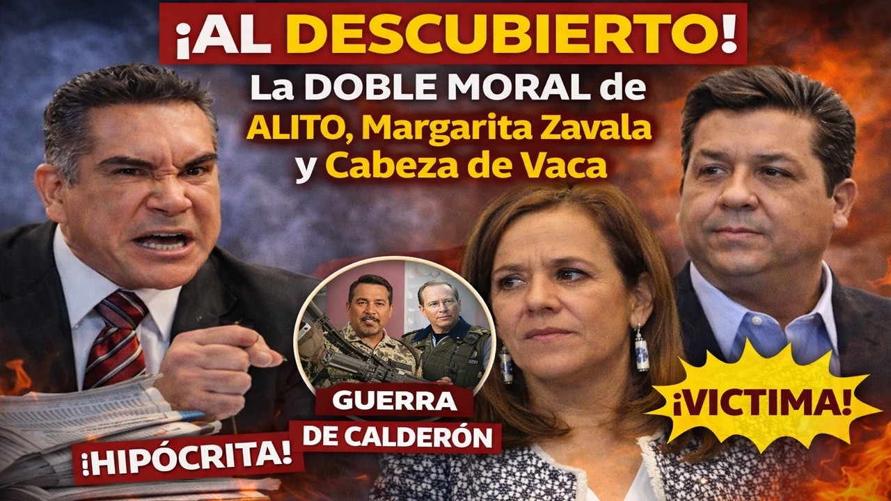 ¡SE LES CAYÓ EL DISCURSO! Exhibimos la HIPOCRESIA de ALITO, Margarita Zavala y Cabeza de Vaca